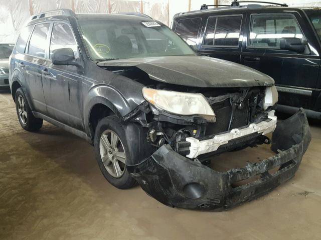 JF2SH6BC3AH773593 - 2010 SUBARU FORESTER X BLACK photo 1