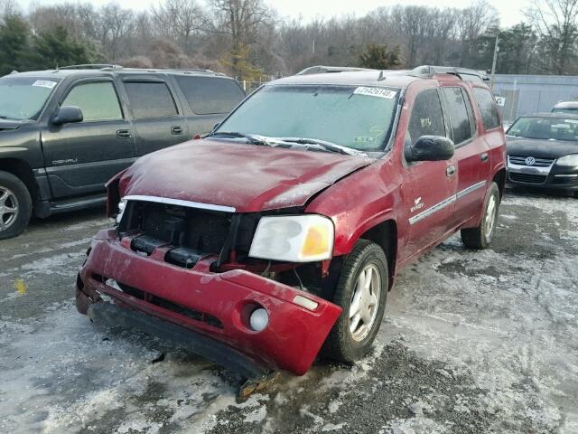 1GKET16S066119186 - 2006 GMC ENVOY XL BURGUNDY photo 2