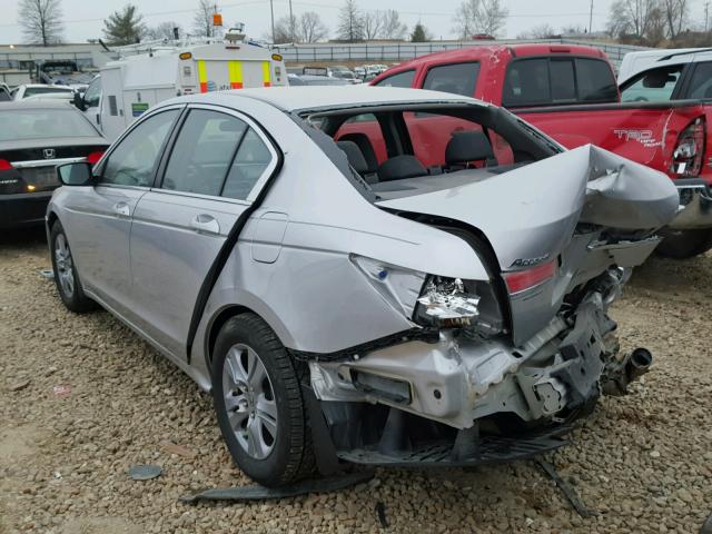 1HGCP2F67BA096823 - 2011 HONDA ACCORD SE SILVER photo 3