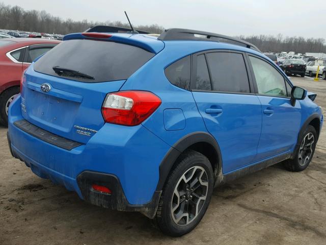 JF2GPABC8HH222291 - 2017 SUBARU CROSSTREK BLUE photo 4