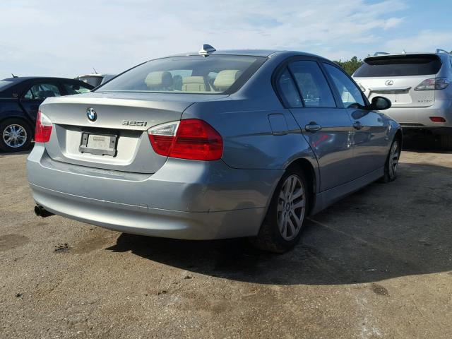 WBAVB13506KR63018 - 2006 BMW 325 I BLUE photo 4