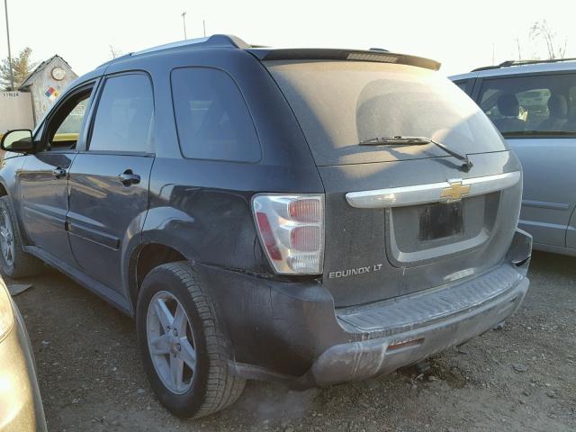 2CNDL63F966147344 - 2006 CHEVROLET EQUINOX LT BLACK photo 9