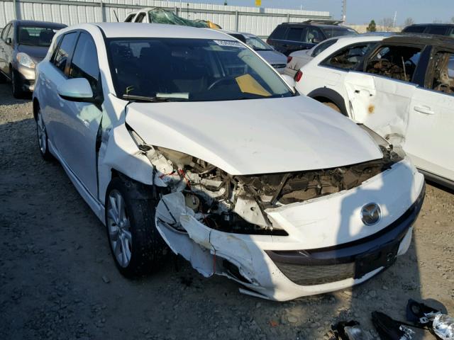 JM1BL1K66B1444181 - 2011 MAZDA 3 S WHITE photo 1