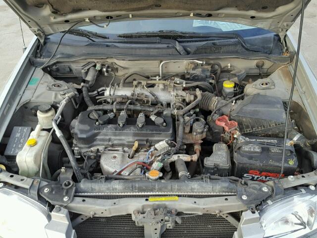 3N1CB51D91L420644 - 2001 NISSAN SENTRA XE SILVER photo 7