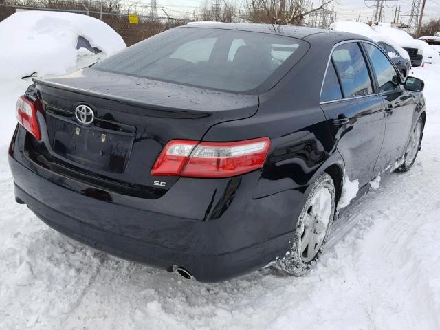 4T1BK46K57U537108 - 2007 TOYOTA CAMRY NEW BLACK photo 4