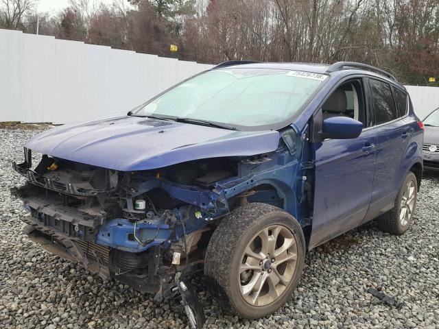 1FMCU0G98EUE34328 - 2014 FORD ESCAPE SE BLUE photo 2