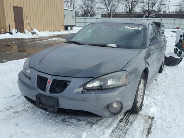 2G2WP552881187649 - 2008 PONTIAC GRAND PRIX CHARCOAL photo 2