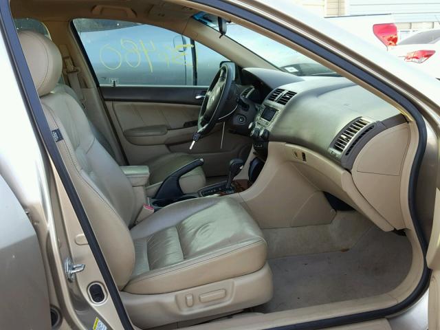 1HGCM66556A039310 - 2006 HONDA ACCORD EX GOLD photo 5