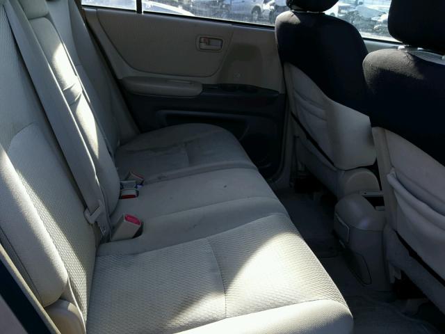 JTEGD21A950108478 - 2005 TOYOTA HIGHLANDER TAN photo 6