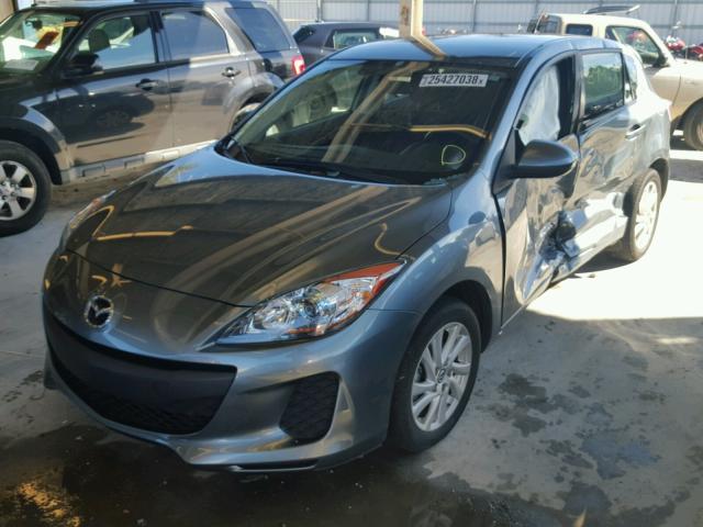 JM1BL1L76D1769214 - 2013 MAZDA 3 I BLUE photo 2