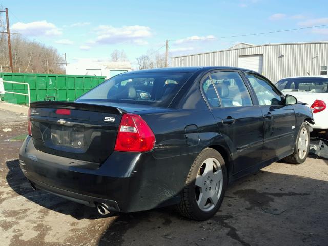 1G1ZW53126F259644 - 2006 CHEVROLET MALIBU SS 黑色 照片 4