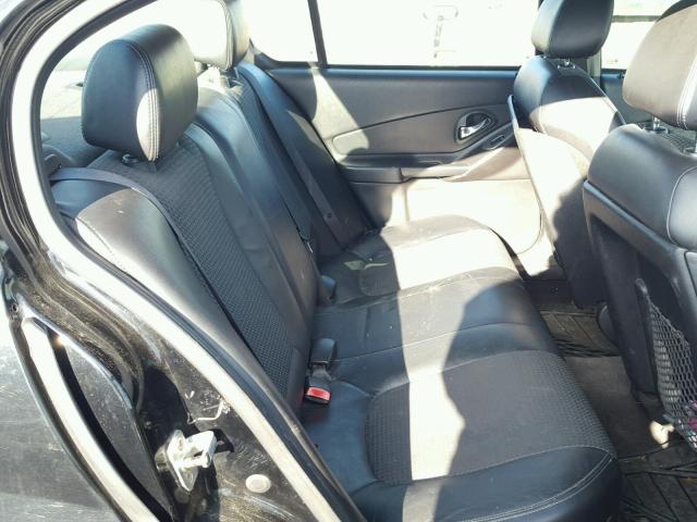 1G1ZW53126F259644 - 2006 CHEVROLET MALIBU SS 黑色 照片 6