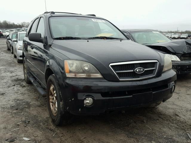 KNDJC733365626468 - 2006 KIA SORENTO EX BLACK photo 1