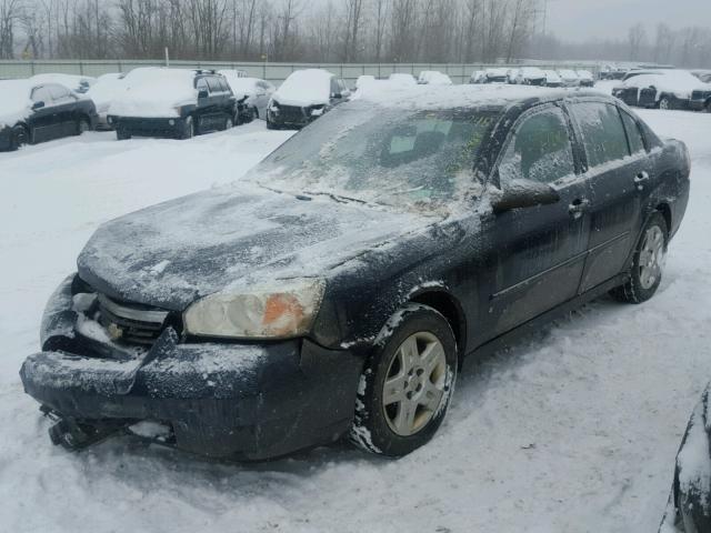 1G1ZT51816F282499 - 2006 CHEVROLET MALIBU LT BLUE photo 2