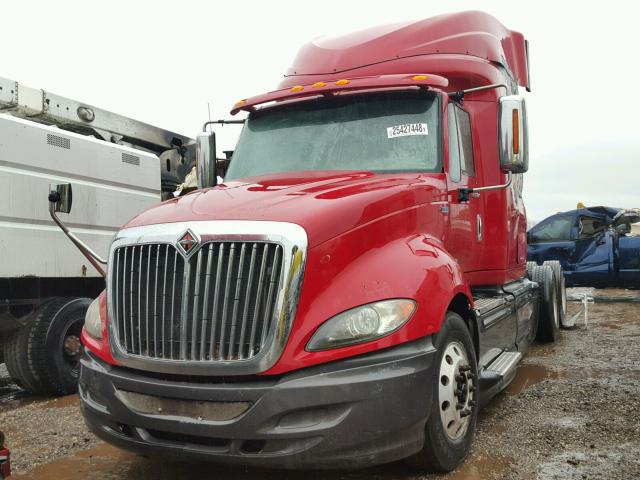 3HSDJSJR3BN375955 - 2011 INTERNATIONAL PROSTAR RED photo 2