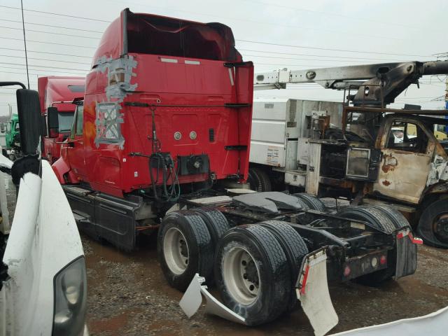 3HSDJSJR3BN375955 - 2011 INTERNATIONAL PROSTAR წითელი ფოტო 3