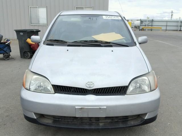 JTDAT123620253982 - 2002 TOYOTA ECHO SILVER photo 9