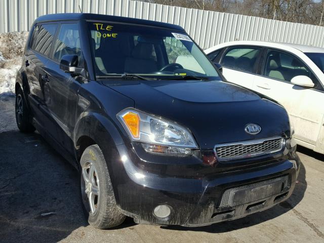 KNDJT2A20B7249349 - 2011 KIA SOUL + BLACK photo 1