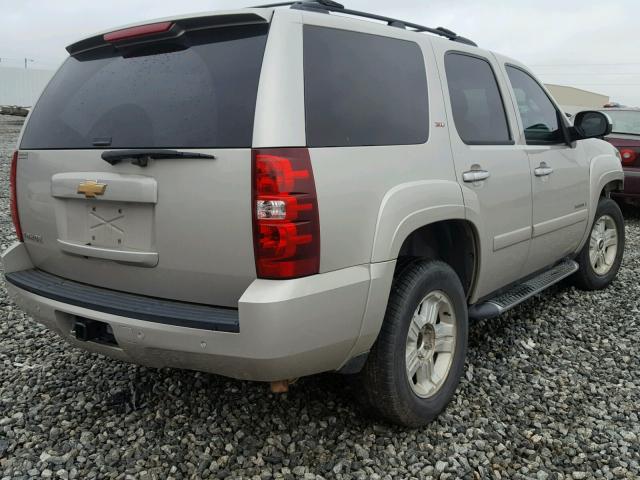 1GNFC13J17R353436 - 2007 CHEVROLET TAHOE C150 SILVER photo 4