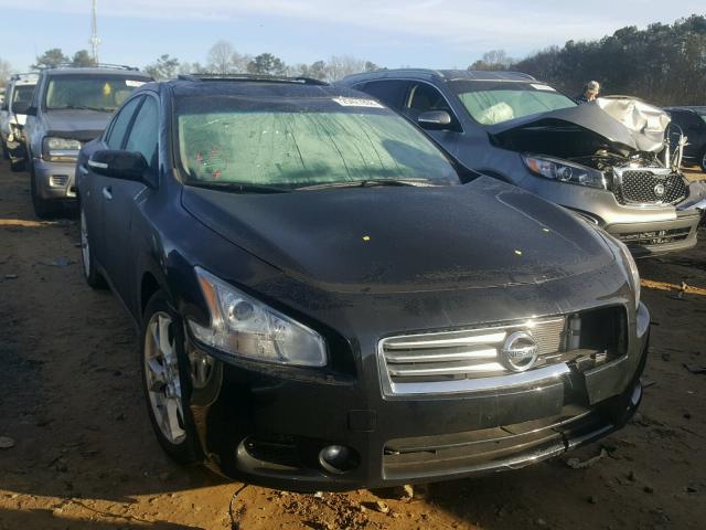 1N4AA5AP0EC475847 - 2014 NISSAN MAXIMA S BLACK photo 1