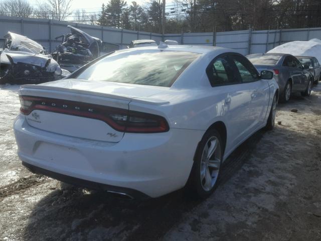 2C3CDXCT0GH178386 - 2016 DODGE CHARGER R/ WHITE photo 4