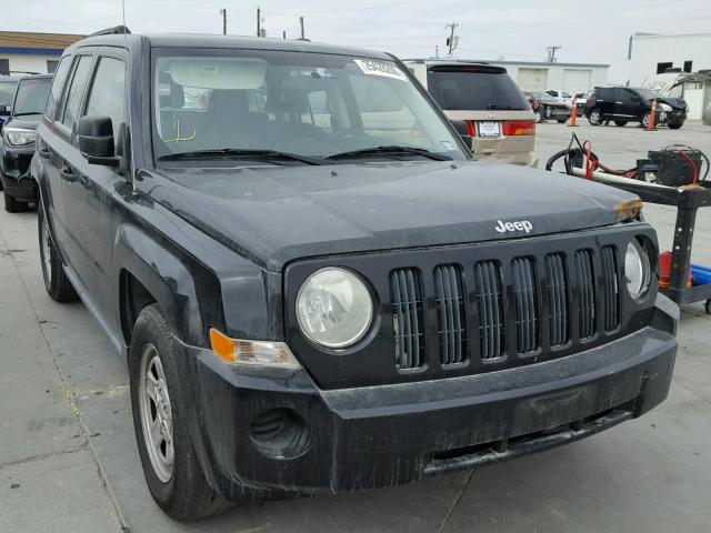 1J4FT28B99D122410 - 2009 JEEP PATRIOT SP BLACK photo 1