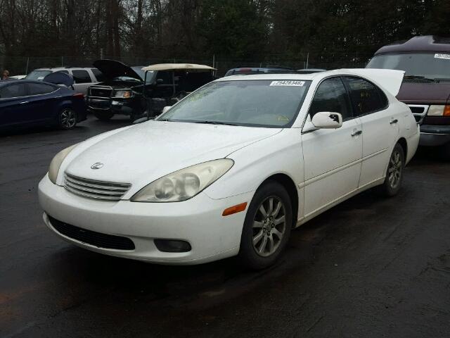 JTHBA30G445040206 - 2004 LEXUS ES 330 WHITE photo 2