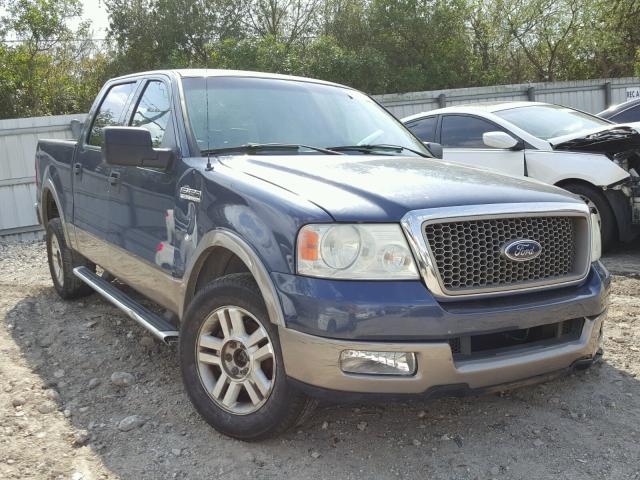 1FTPW12534KD42113 - 2004 FORD F150 SUPER BLUE photo 1