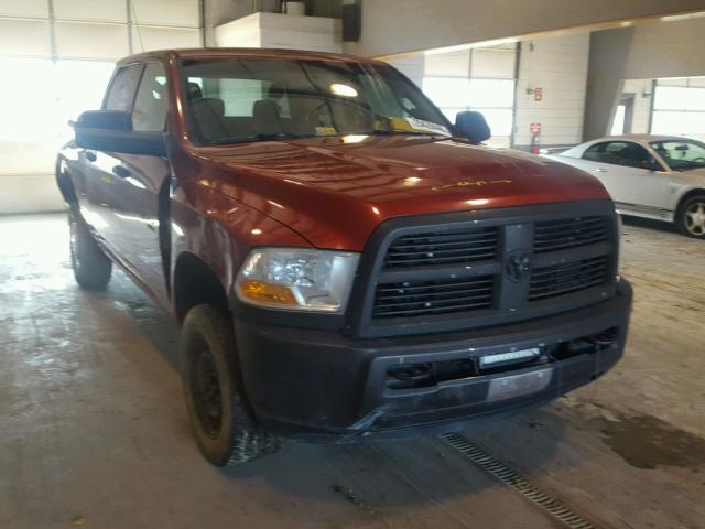 3D7UT2CL2AG158112 - 2010 DODGE RAM 2500 RED photo 1