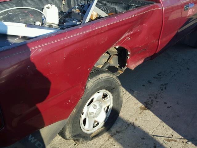 4TAWM72N0WZ084952 - 1998 TOYOTA TACOMA XTR RED photo 9