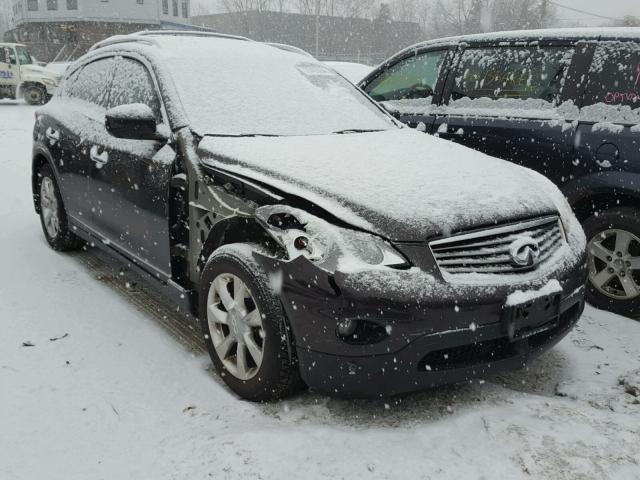 JNKAJ09FX8M360694 - 2008 INFINITI EX35 BASE MAROON photo 1