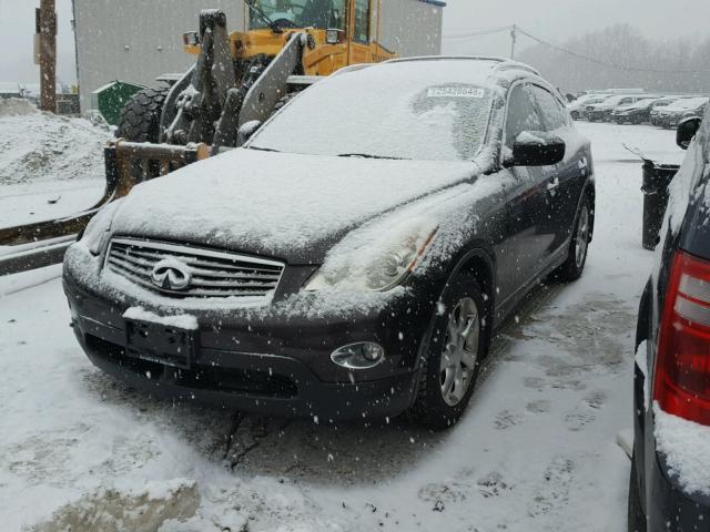 JNKAJ09FX8M360694 - 2008 INFINITI EX35 BASE MAROON photo 2