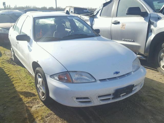 1G1JC524X17118017 - 2001 CHEVROLET CAVALIER B WHITE photo 1