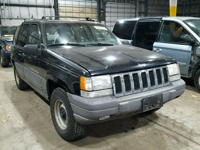 1J4GZ58S8VC607819 - 1997 JEEP GRAND CHER BLACK photo 1