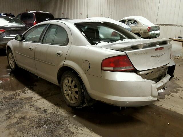 1C3EL56R64N252946 - 2004 CHRYSLER SEBRING LX SILVER photo 3