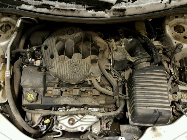 1C3EL56R64N252946 - 2004 CHRYSLER SEBRING LX SILVER photo 7