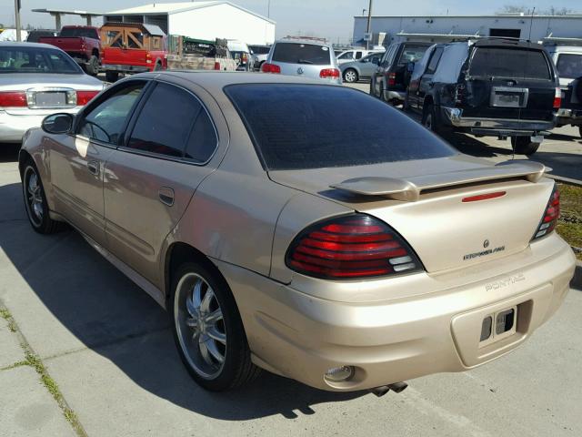 1G2NE52E75M153914 - 2005 PONTIAC GRAND AM S TAN photo 3