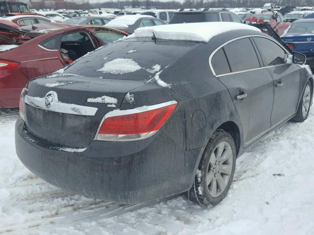 1G4GC5ED3BF278790 - 2011 BUICK LACROSSE C BLACK photo 4