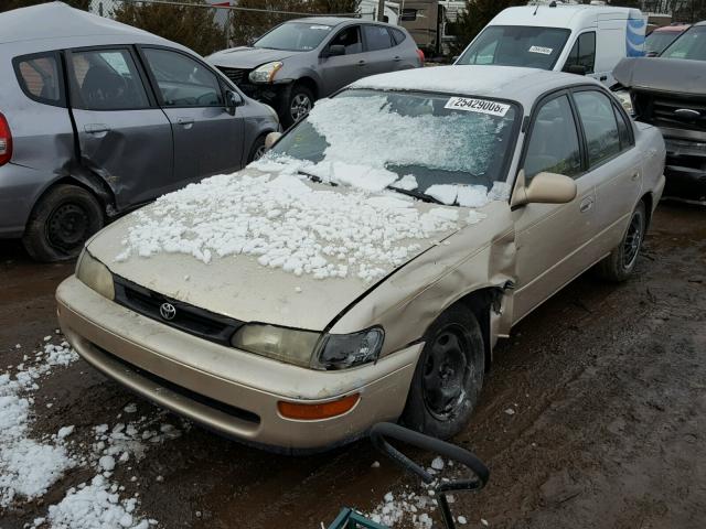 1NXBB02E5VZ595791 - 1997 TOYOTA COROLLA DX BEIGE photo 2