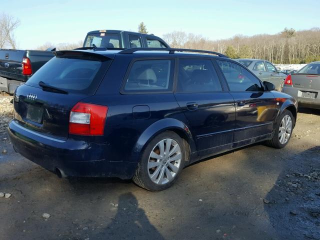 WAUVC68E95A109023 - 2005 AUDI A4 1.8T AV BLUE photo 4