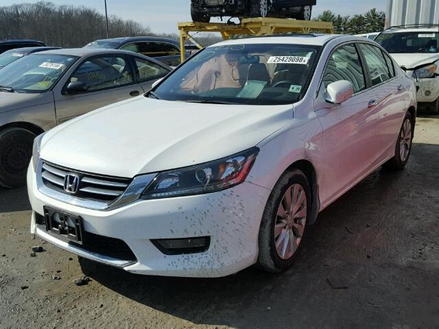 1HGCR2F72FA256888 - 2015 HONDA ACCORD EX WHITE photo 2