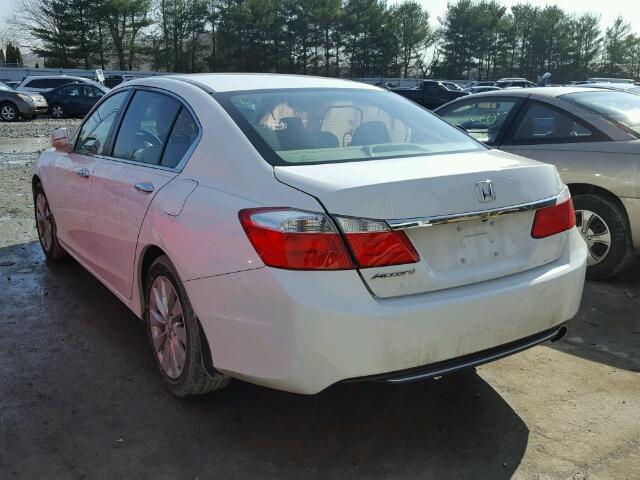 1HGCR2F72FA256888 - 2015 HONDA ACCORD EX WHITE photo 3