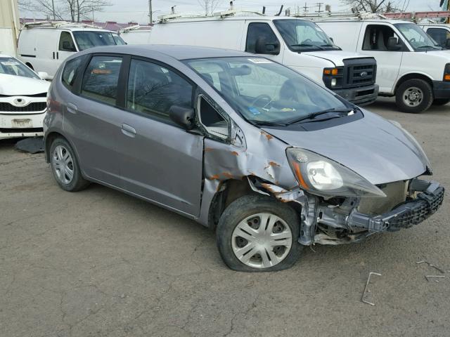 JHMGE8H22AS020727 - 2010 HONDA FIT SILVER photo 1