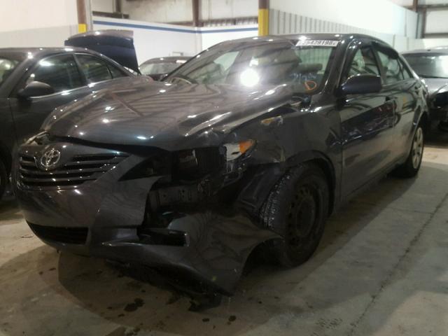 4T1BE46K08U768748 - 2008 TOYOTA CAMRY CE GRAY photo 2