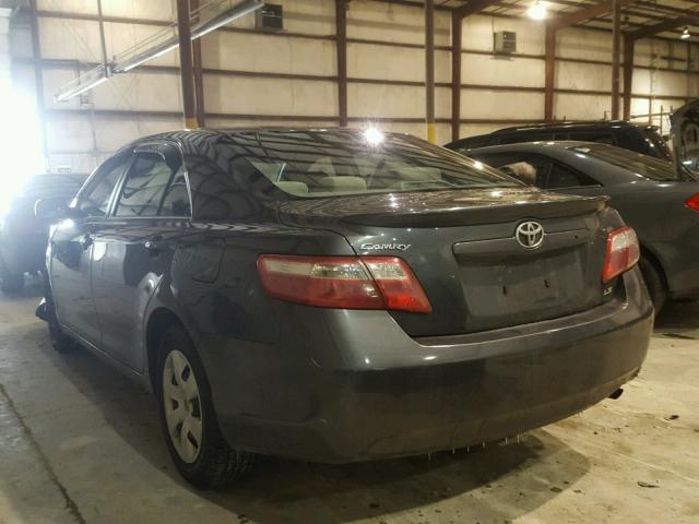 4T1BE46K08U768748 - 2008 TOYOTA CAMRY CE GRAY photo 3