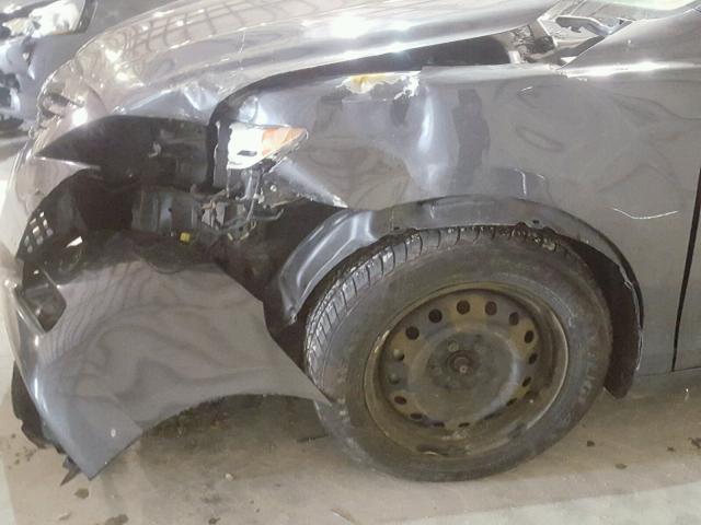 4T1BE46K08U768748 - 2008 TOYOTA CAMRY CE GRAY photo 9