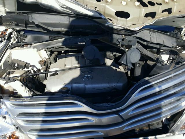 4T3BK11AX9U010205 - 2009 TOYOTA VENZA BASE WHITE photo 7