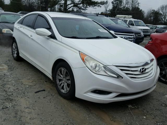 5NPEB4AC3BH090525 - 2011 HYUNDAI SONATA GLS WHITE photo 1