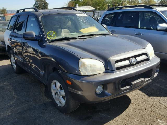 KM8SC73D25U870626 - 2005 HYUNDAI SANTA FE G GRAY photo 1