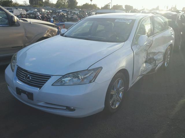 JTHBJ46G292297922 - 2009 LEXUS ES 350 WHITE photo 2